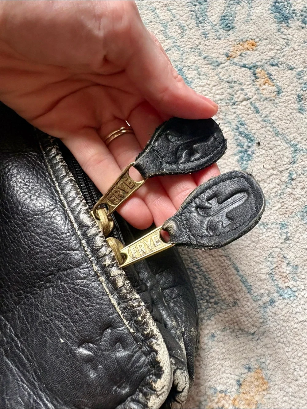 Frye vintage leather